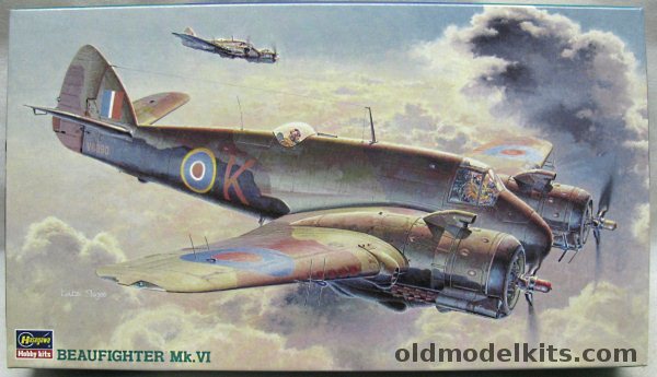 Hasegawa 1/72 Beaufighter Mk.X - 89th Sq Africa 1942-43 / 272nd Sq Malta 1942, CP13 plastic model kit